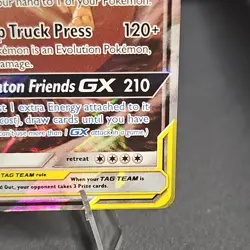 Pokemon Eevee & Snorlax GX TAG TEAM Ultra Rare Holo 120/181 SM-Team Up NM+ - Image 4