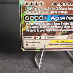 Pokemon Eevee & Snorlax GX TAG TEAM Ultra Rare Holo 120/181 SM-Team Up NM+ - Image 5