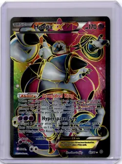 Pokemon Hoopa EX (89 Full Art) Ultra Rare XY - Ancient Origins 89/98 LP - Image 1