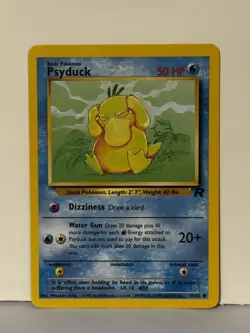 Psyduck Common Team Rocket 65/82 Near Mint Pokemon Fast Ship - Image 1