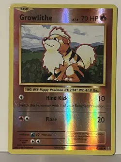 Growlithe Reverse Holo 17/108 XY - Evolutions NM Pokemon Fast Ship - Image 1