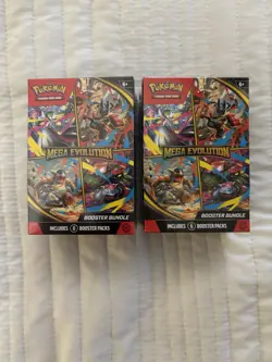 Pokemon Tcg Mega Evolutions Booster Bundles x2 - Image 1