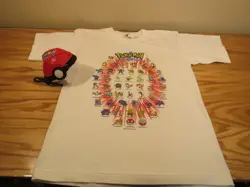 1999 Vintage *ULTRA Rare* Sears Shirt Pokemon ToySite Poke Ball #52-101 MEDIUM - Image 1