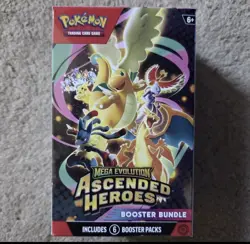 Pokemon Mega Evolution ASCENDED HEROES BOOSTER BUNDLE IN HAND✅ - Image 1