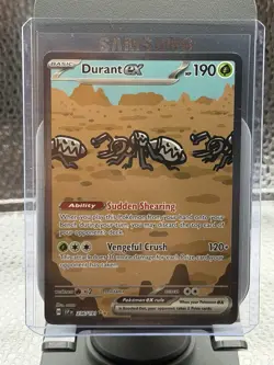 Durant Ex Special Illustration Rare 236/191 Surging Sparks Pokemon TCG - Image 1