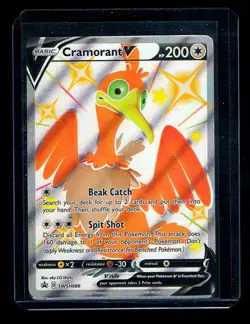 2021 Pokemon Shining Fates Promo Lot (4) Cramorant V #SWSH086 NM/M - Image 1