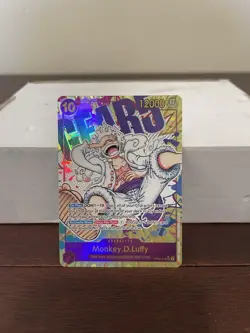 Monkey.D.Luffy OP05-119 SEC Alt Art Foil One Piece Awakening | NM ENGLISH - Image 1