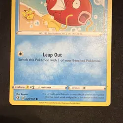 Pokemon Magikarp Fish Card 039/192 Rebel Clash 2020 Basic Common Regular - Image 3