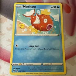SWSH02: Rebel Clash Magikarp #039/192 Common Pokemon Card - Image 1