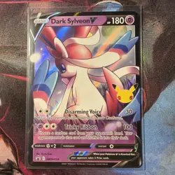 Dark Sylveon V SWSH134 SWSH: Sword & Shield Promo Cards Holo - Image 1