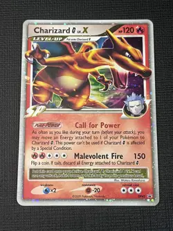 Charizard G LV.X DP45 Black Star Promo Holo Pokemon Card - Image 1