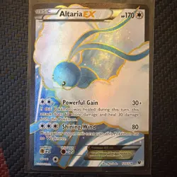 Pokemon TCG Altaria EX Card 123/124 XY Fates Collide Full Art Ultra Rare LP - Image 1