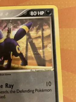 Pokemon Umbreon EX Sandstorm Card 24/100 Regular Non-Holo 2003 - Image 3