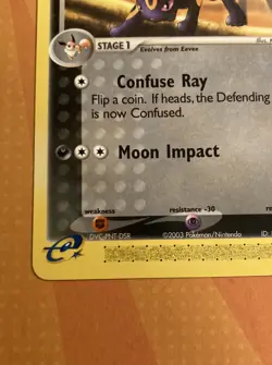 Pokemon Umbreon EX Sandstorm Card 24/100 Regular Non-Holo 2003 - Image 4