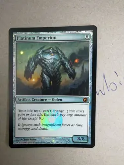 MTG Platinum Emperion - Foil MTG Scars of Mirrodin - Image 2