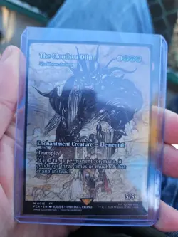 The Cloudsea Djinn - Nyxbloom Ancient (Showcase) - FF: Through the Age Reg NM - Image 1