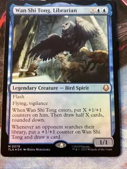 #0078 M Wan Shi Tong Librarian Magic the Gathering Avatar MTG Mythic - Image 2