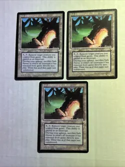 MTG x3 The Dark Safe Haven M/NM English 1994 3 Total Free Shipping - Image 1