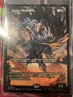 Super Shredder (Showcase FOIL) MTG: Teenage Mutant TMNT M0285 - Image 1