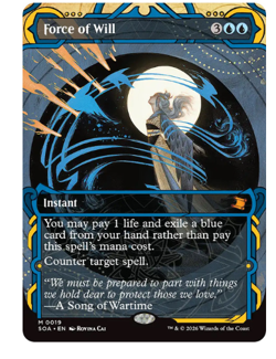 Force of Will Secrets of Strixhaven MTG - Image 1
