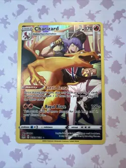 Pokemon Charizard TG03/TG30 SWSH11: Lost Origin Trainer Gallery Holo NM - Image 1