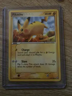 Pikachu - 57/108 - Common NM/M Pokemon Card Power Keepers - Image 1