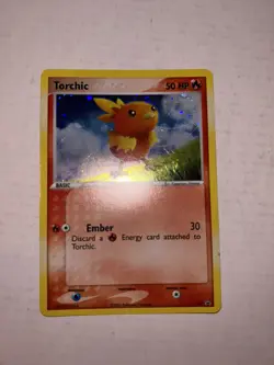 Pokemon TCG - Torchic 017/040 (Black Star Promo) Nintendo Promo Holo - Image 1