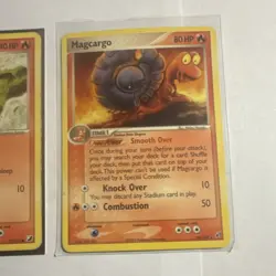 Pokemon TCG Slugma & Magcargo Set - LP - Light Play - 2005 English 2 Card Lot - Image 3