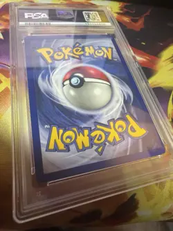 1999 Pokemon Alakazam Shadowless 1st Edition Holo 1 PSA 7 - Image 5