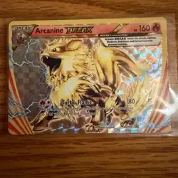 Arcanine BREAK XY180 XY Full Art Black Star Promo Holo Pokemon - MP - Image 1