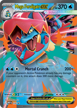 Pokemon Mega Evolution Ascended Heroes Mega Feraligatr ex Box -PRESALE 24/04/26 - Image 2