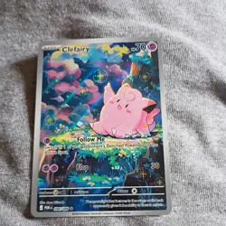Clefairy 094/088 Perfect Order Full Art Illustration Rare Pokemon IR NM - Image 1