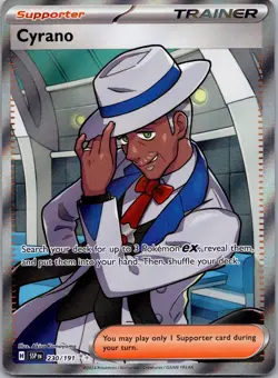 Cyrano 230/191 Ultra Rare Surging Sparks Pokemon Near Mint - Image 1