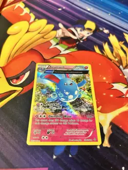 Azumarill - 104/160 - Holo Rare xy Primal Clash Pokemon LP 2015 - Image 1