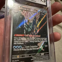 Clawitzer 141/132 Pokemon Mega Evolution Holo Illustration Rare CGC 9.5 - Image 2