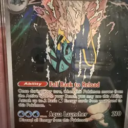 Clawitzer 141/132 Pokemon Mega Evolution Holo Illustration Rare CGC 9.5 - Image 3
