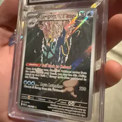 Clawitzer 141/132 Pokemon Mega Evolution Holo Illustration Rare CGC 9.5 - Image 4