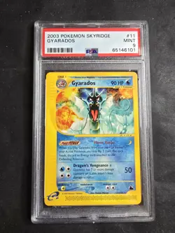 2003 SkyRidge Pokemon #11 PSA 9 Rare Gyarados Non Holo - Image 1