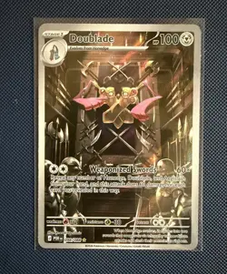 Pokemon TCG Doublade 098/088 Illustration Rare IR Perfect Order Damage on back - Image 1