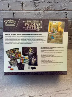 Pokemon FACTORY SEALED Scarlet & Violet - Paldean Fates ETB - Elite Trainer Box - Image 3