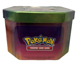 Pokemon TCG Vaporeon GX 2019 EMPTY Collectible Tin EUC - Image 3