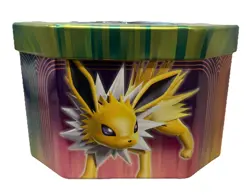 Pokemon TCG Vaporeon GX 2019 EMPTY Collectible Tin EUC - Image 5