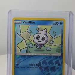 Vanillite 33/145 Sm-Guardians Rising Reverse Holo Pokemon Ooyama 2017 - Image 3