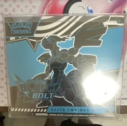 Pokemon Scarlet & Violet Black Bolt Elite Trainer Box Collectors Edition 2024 - Image 1