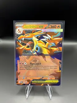 Pokemon TCG Mega Charizard Y EX MEP 030 Promo (Mega Charizard Tin) - NM - Image 1