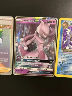 Pokemon TCG Dark Gyarados Mewtwo Gx Single strike Mustard Pikachu Fullart Lot - Image 3