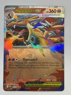 Mega Charizard Y ex - 030 030 Holo Promo ME: Mega Evolution Promo Pokemon NM - Image 1