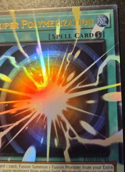 Super Polymerization RA05-EN149 1st Ed. Extended Art (Overframe) Rarity V YuGiOh - Image 3