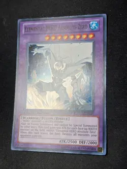 Elemental Hero Absolute Zero - GENF-ENSE1 - Super Rare Limited Edition NM Yugioh - Image 2