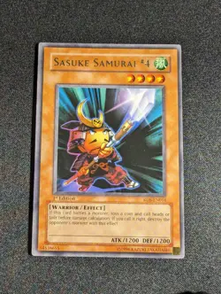 Yu-Gi-Oh! Sasuke Samurai #4 RDS-EN016 1st Edition Rare NM - Image 1